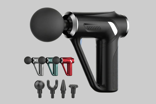 SITUOFUN Massage Gun 32 Levels Deep Tissue Neck Body Back Muscle Sport Electric Pistol Massager Exercise Relaxation Pain Relief