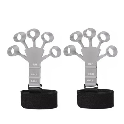 Hand Grip Finger Power Forearm Strength Muscle Recovery Workout Gripper Fitness Gym Exerciser Trainer Rehabilitation Accessories