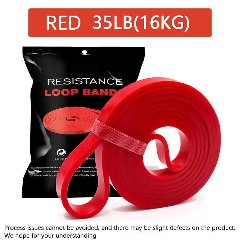 20~230Lbs Heavy-Duty Resistance Band Agility Training Workout Gym Equipment Yoga Pilates Accessories Rubber Band Home Gym