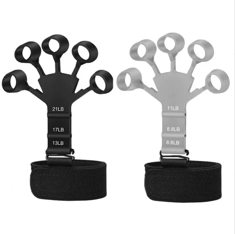 Hand Grip Finger Power Forearm Strength Muscle Recovery Workout Gripper Fitness Gym Exerciser Trainer Rehabilitation Accessories
